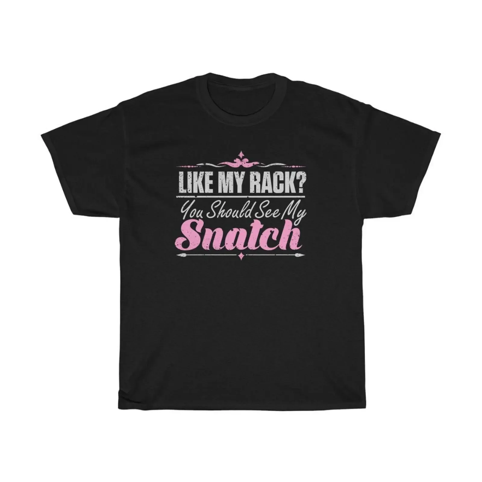 Like My Rack You Should See Snatch T Shirt vintage Washed streetwear graphic designer clothes fashion homme Soft Stretched