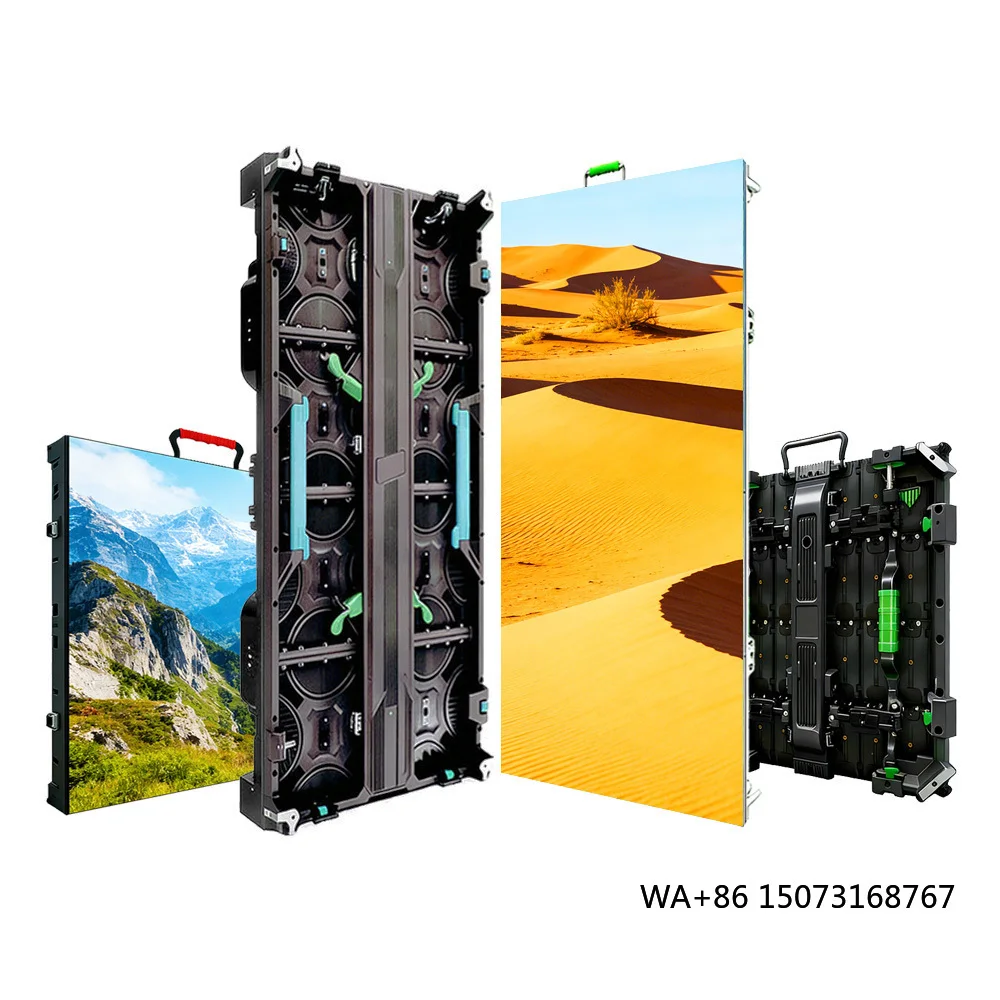 

Panel Pantallas Led Para Publicidad P3.91 Outdoor Cortina Gigantes Venta De Exterior China