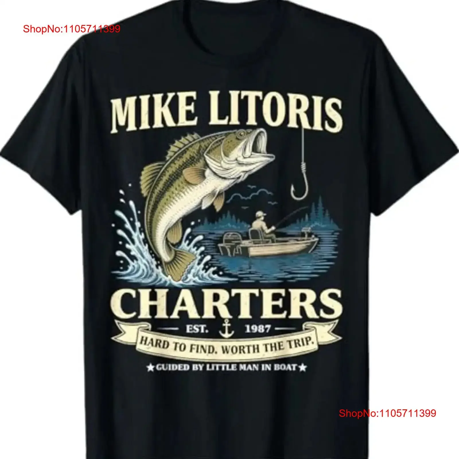 Funny Adult Humor Mike Litoris Innuendo Joke Gag s T Shirt long or short sleeves vintage Washed fashion Breathable Stylish Soft