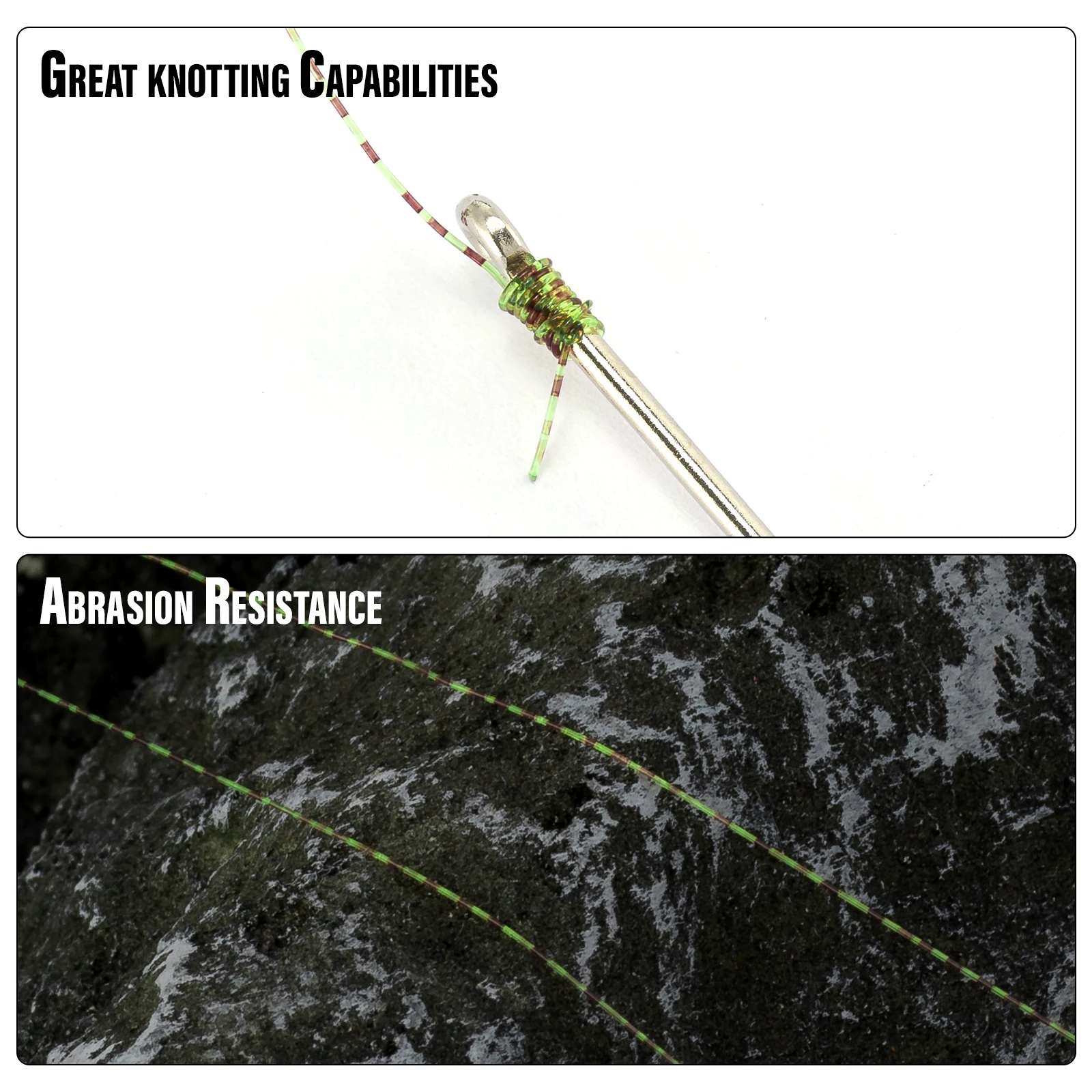 500m Invisible Speckle Fishing Line Carp Coarse Fishing Line Nylon Monofilament Super Strong Spotted Line Sea Fishing Line Pesca