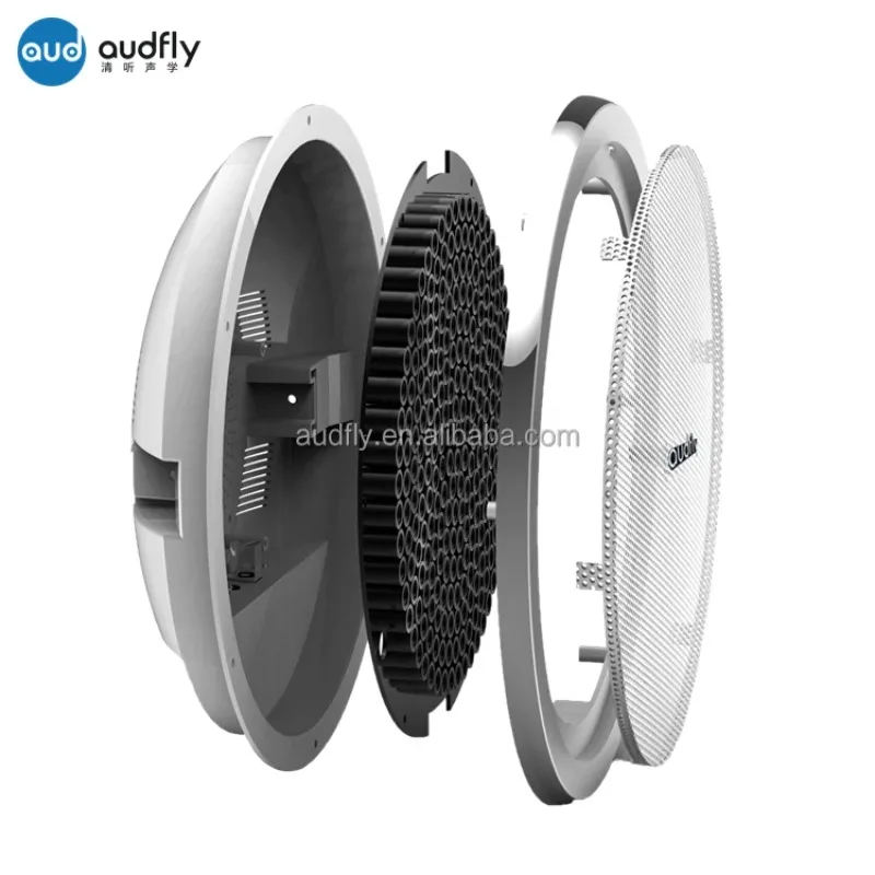 

Audfly High Ceiling Mounted Ultrasonic Focused Directional Loudspeaker for Museum
