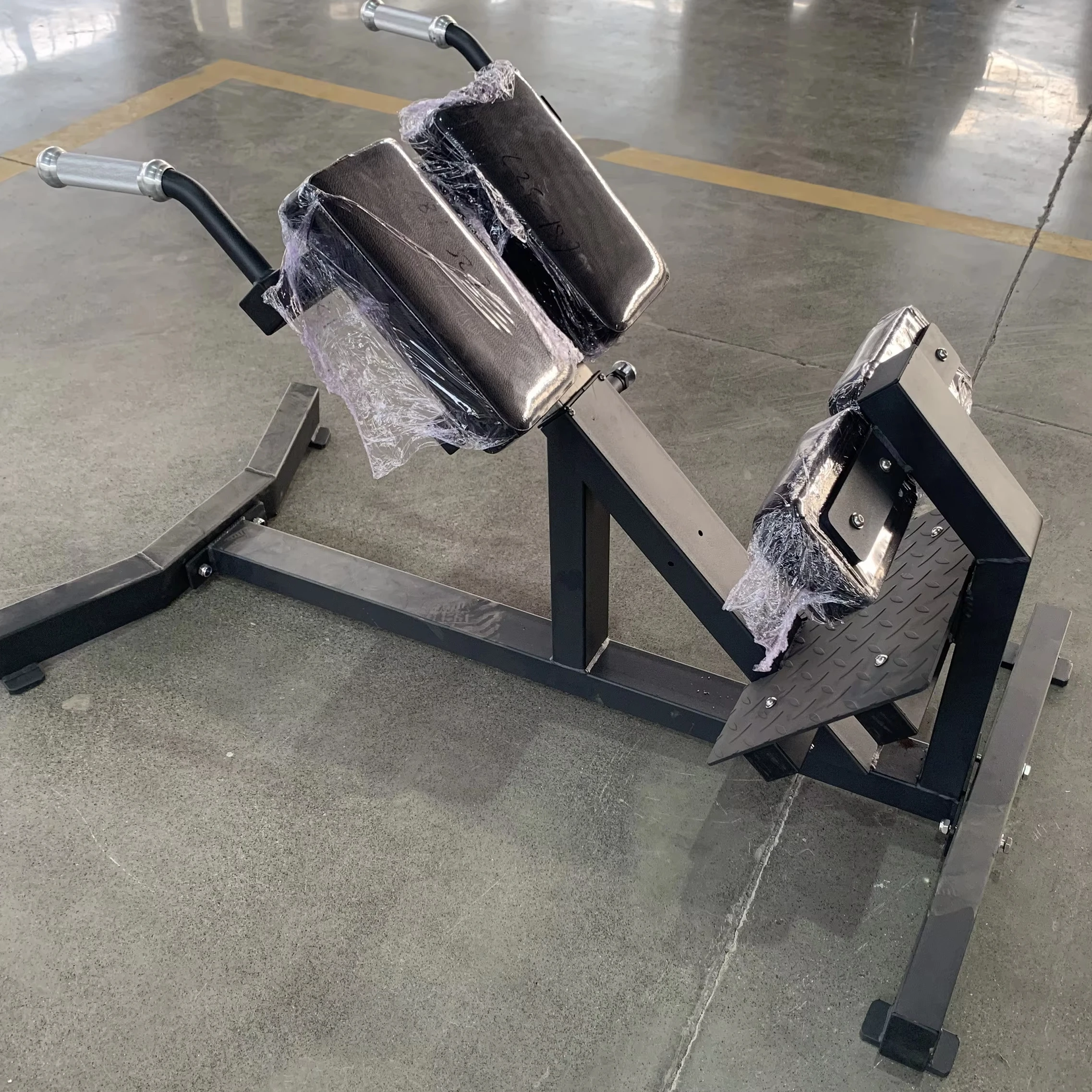 Adjustable Safety Steel & Metal Hyper Extension 45 Degree Back Extension Bench Gym Machine