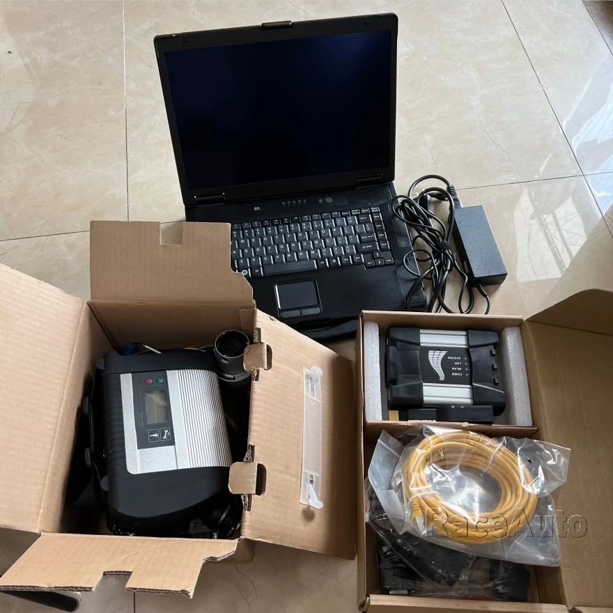 

Программное обеспечение 2 в 1, новейший жесткий диск емкостью 1 ТБ, ноутбук Toughbook CF52 8G Wi-Fi Icom Next и MB STar C4 SD Connect, готовый сканер 4 кодов