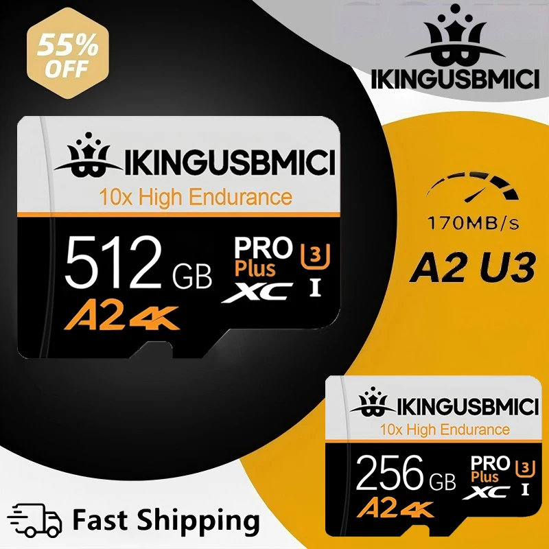 Stable Memory Card 32GB 64GB 256GB SD Cards TF Cards Micro TF SD Card for Tablet/Desktop/Nintendo Switch/Router/PC Mac/Toy