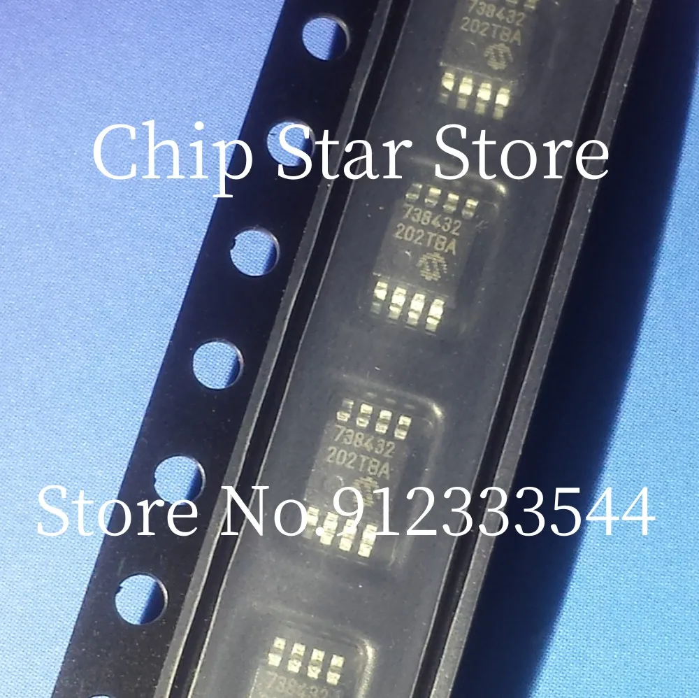 5-100pcs  MCP73843-420I/MS MCP73843T-420I/MS MCP73843 MCP73843T MSOP8 Battery Charger for 1 Cell of Li-Ion 100%New And Original