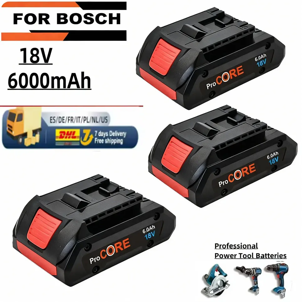 Für BOSCH BAT609, BAT618, GBA18V8 18V Bosch High-End-Serie Ersatzakku ProCORE, Neue 21700 Batteriezelle