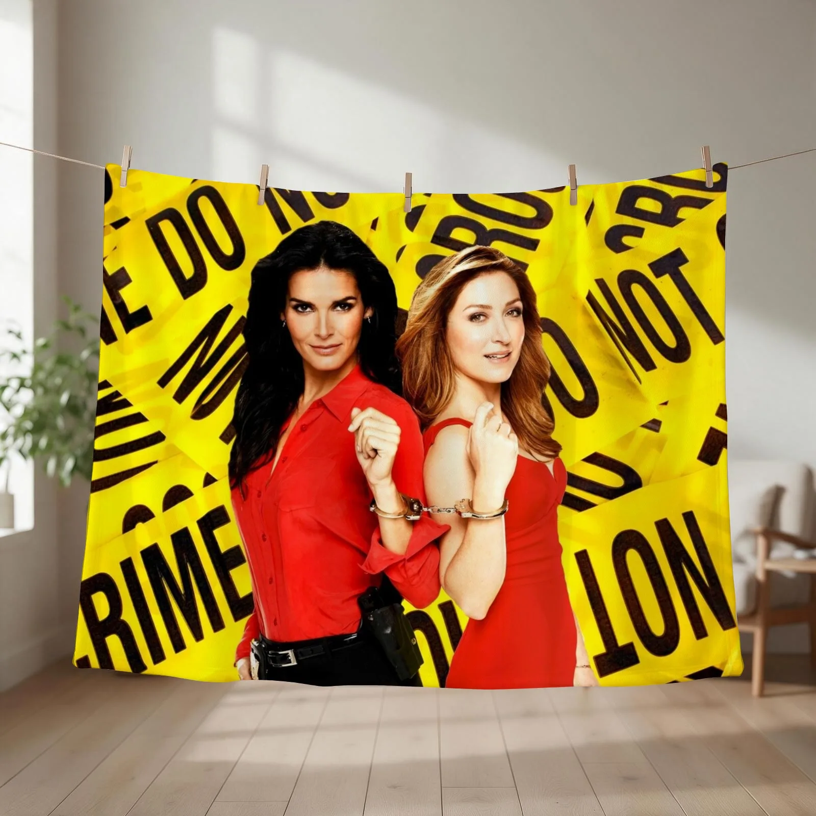 Rizzles (Rizzoli & Isles) Throw Blanket couch cozy soft plush fuzzy picnic outdoor blanket