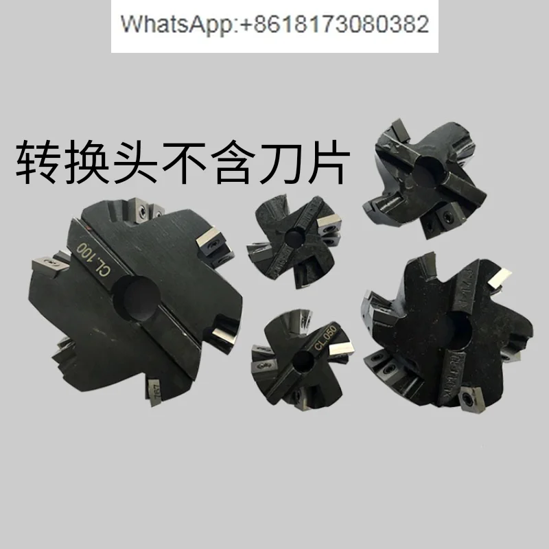 

Сменная головка для спиральной фрезы по кукурузе BT50-63/80/100/150 для тяжелой черновой обработки (лезвия в комплект не входят)
