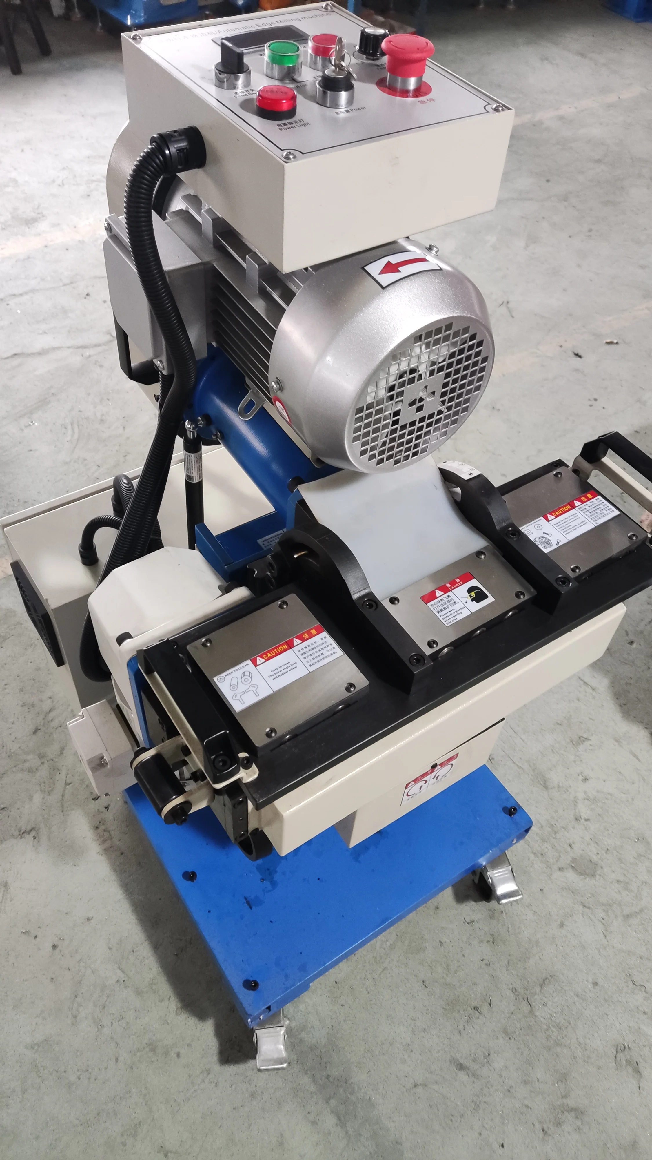 Automatic Plate Beveling Machine Construction for Stainless Steel Gear Core Components Automatic Metal Plate Beveling Machine
