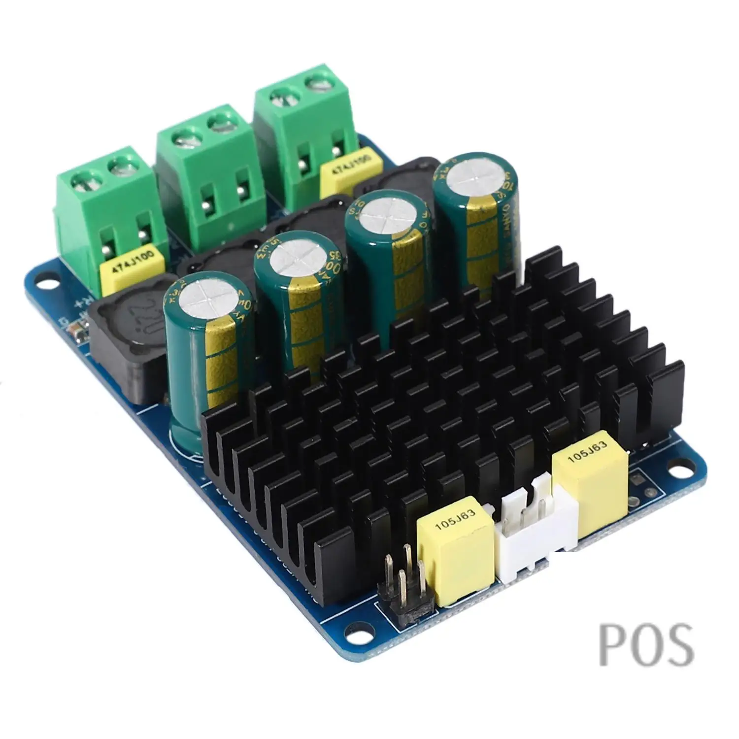 Tda7498 2-канальный цифровой стереоусилитель мощности 2X100 Вт постоянного тока 8-32 В-POS