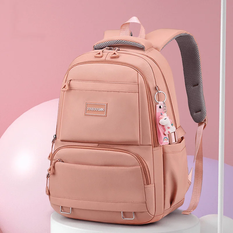 

New Large Capacity Backpack Casual Waterproof Nylon Double Shoulder Bag Fashion Travel Backpack School Backpack