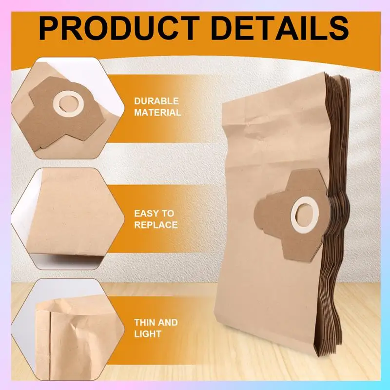 ABRG-เข้ากันได้กับเครื่องดูดฝุ่น Oushen ถุงกระดาษถุงเก็บฝุ่นอุปกรณ์เสริมถุงขยะ