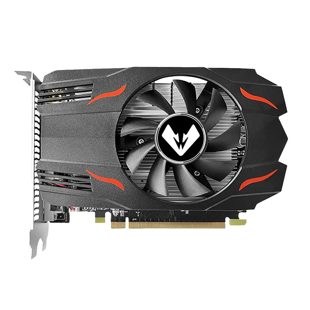 So-o – carte graphique AMD Radeon RX 550, 4G, GDDR5, 14nm, pour ordinateur de jeu, vidéo, compatible HDMI, DP, DVI, 128Bit, nouveauté