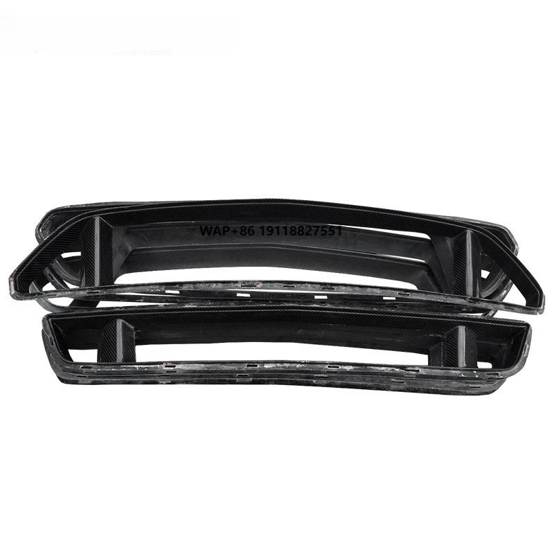 

Customized OEM Style Carbon Fiber Grille With Mesh for Mustang 2015 2016 2017