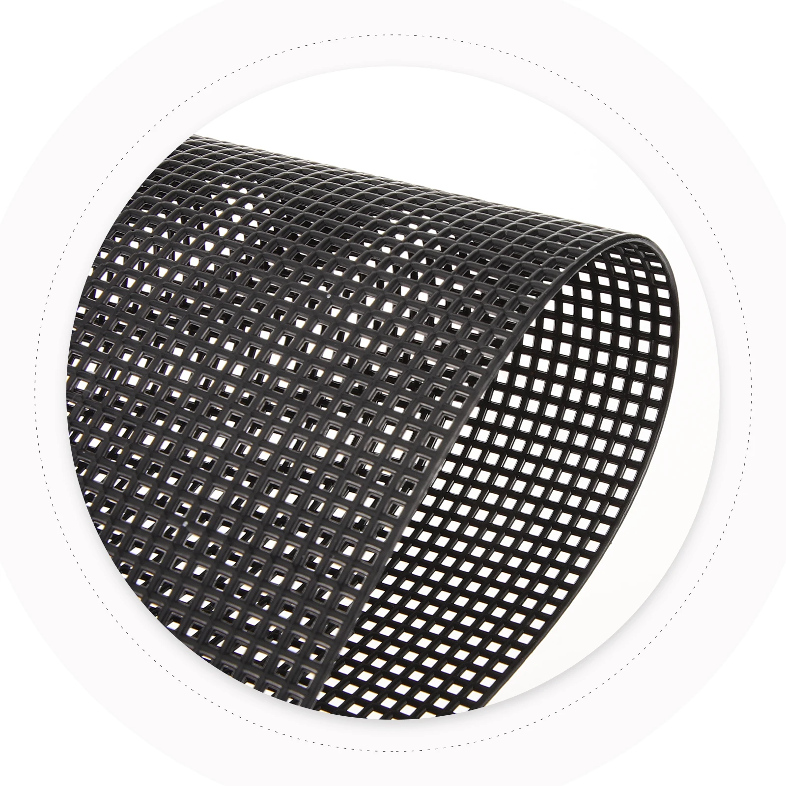 

2pcs Embroidery Cushion Backing Plate Plastic Fabric Cross Stitch Mesh Tear Away Stabilizer for Sewing Needlework Cross Stitch