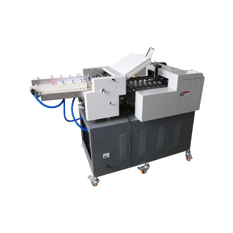 Automatic A4 leaflet folding machine paper cross-folding machine