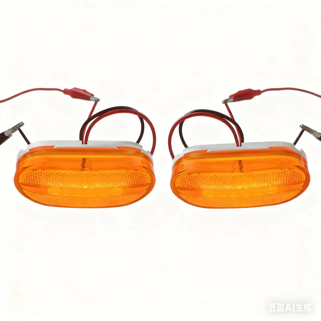 2pcs New 12v High-brightness Led Lights Truck Side Lights Truck Side Marker Lamp Contour Signal Lights