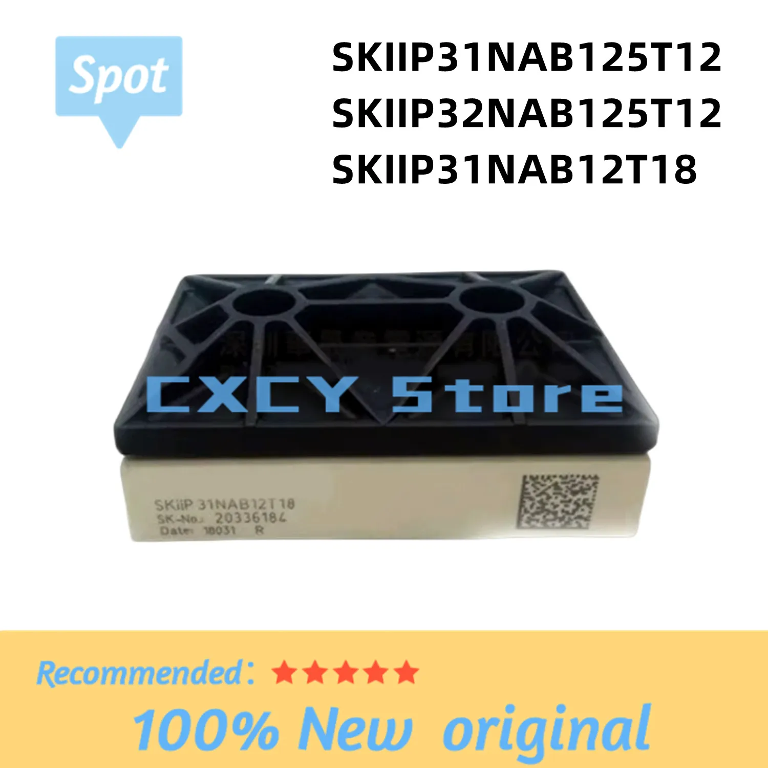 100% funktionieren des Original Skiip31nab125t12 Skiip32nab125t12 Skiip31nab12t18