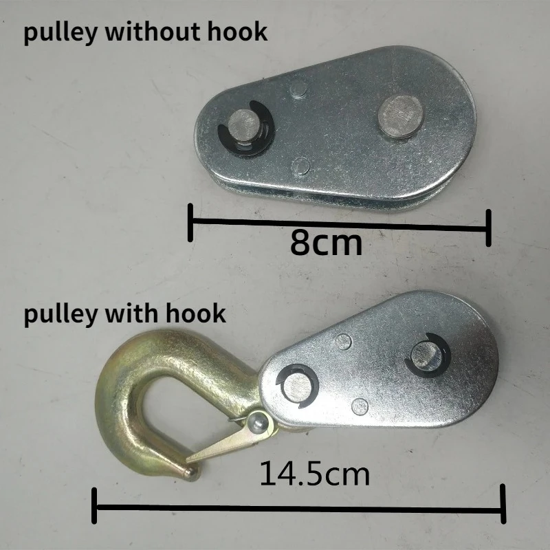 1PC manuelle Winde Riemenscheibe Winde Riemenscheibe Block für kleine Winde Hebezeug Drahtseil Riemenscheibe Winde Roller Heavy Duty Power Riemenscheibe Teile