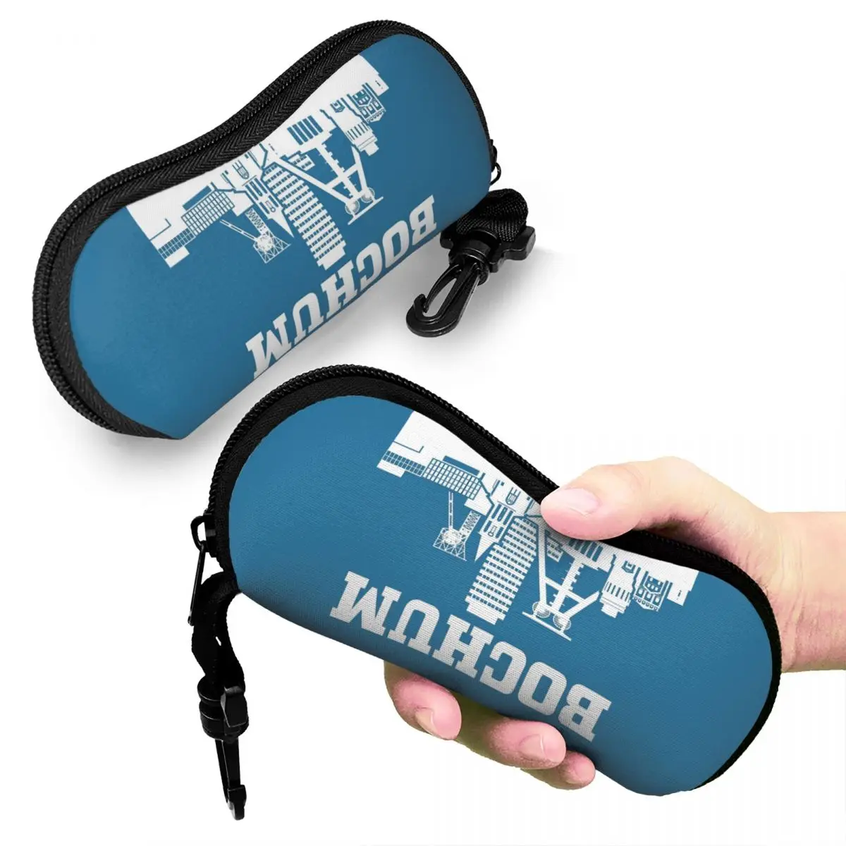 

Bochum Shell Glasses Case Protective Sunglasses Box Women Men Soft Eyeglasses Bag Pouch