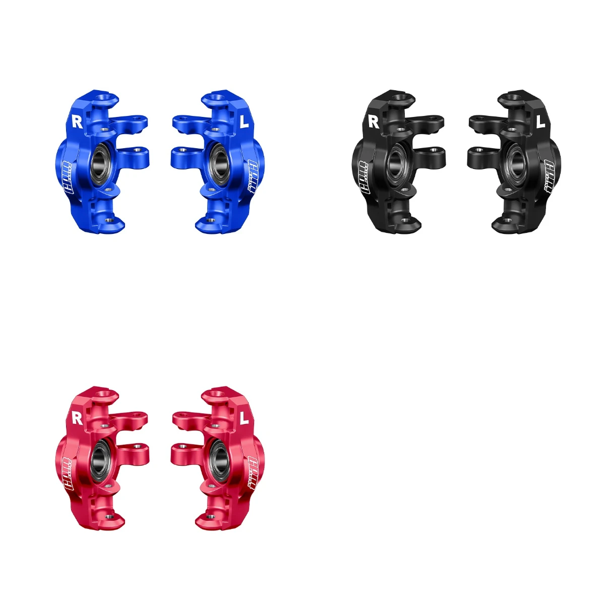 

GPM 7075 Alloy Front Steering Block Larger Bearing For ARRMA 1/16 Mini Kraton 3S