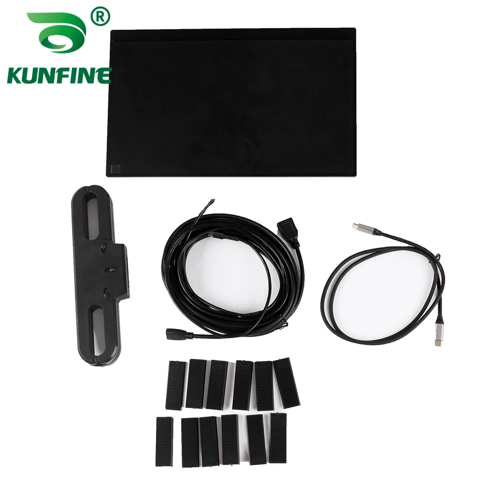 13.3 بوصة سيارة المحمولة رصد مسند الرأس لاعب HD IPS شاشة تعمل باللمس مع نوع C HDMI لسيارة راديو الهاتف المحمول ماك Xbox #2