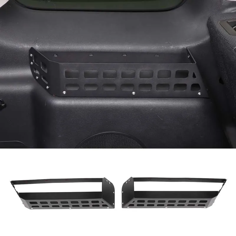 

For Great Wall Haval H9 2024-2025 Aluminum Alloy Car Trunk Side Storage Basket Organizer Tray Storage Tidying Car Accessories