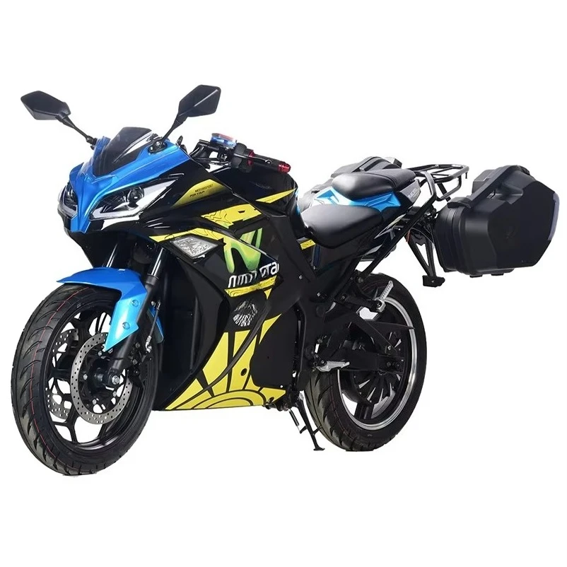 Electric Motorcycle with Removable Battery Used 2 Wheel Electric Motorcycle Free Shipping