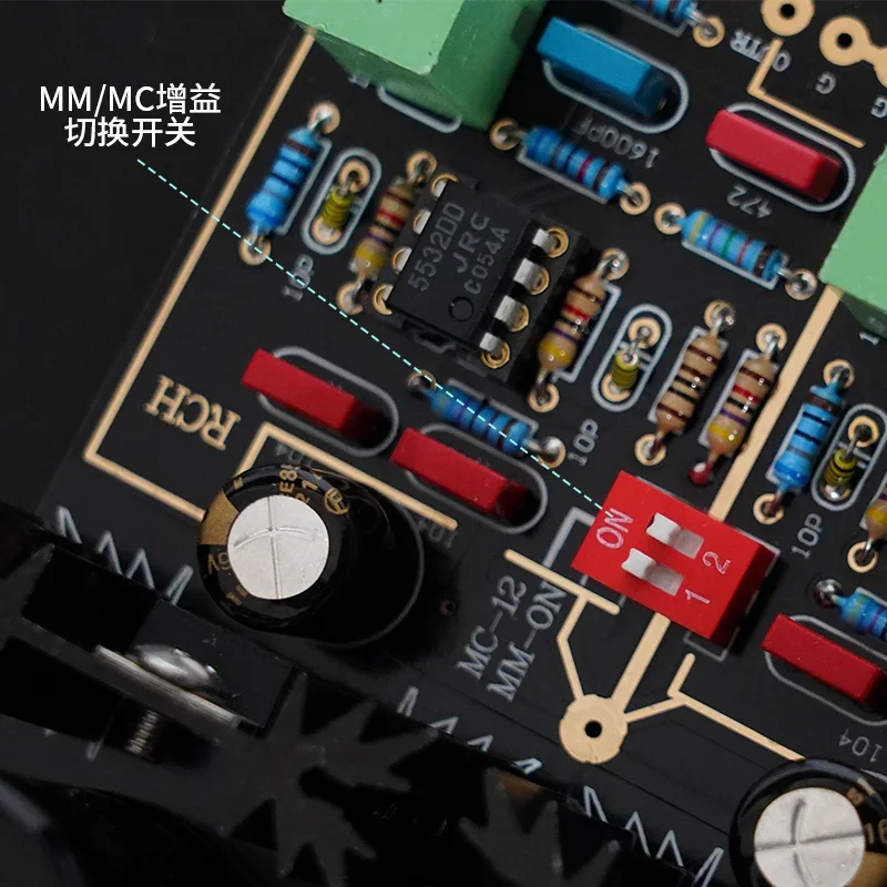 NvarcherVinyl Player NE5532 / LME49720NA MM MC Phono Amplifier Reference Germany DUAL Circuit