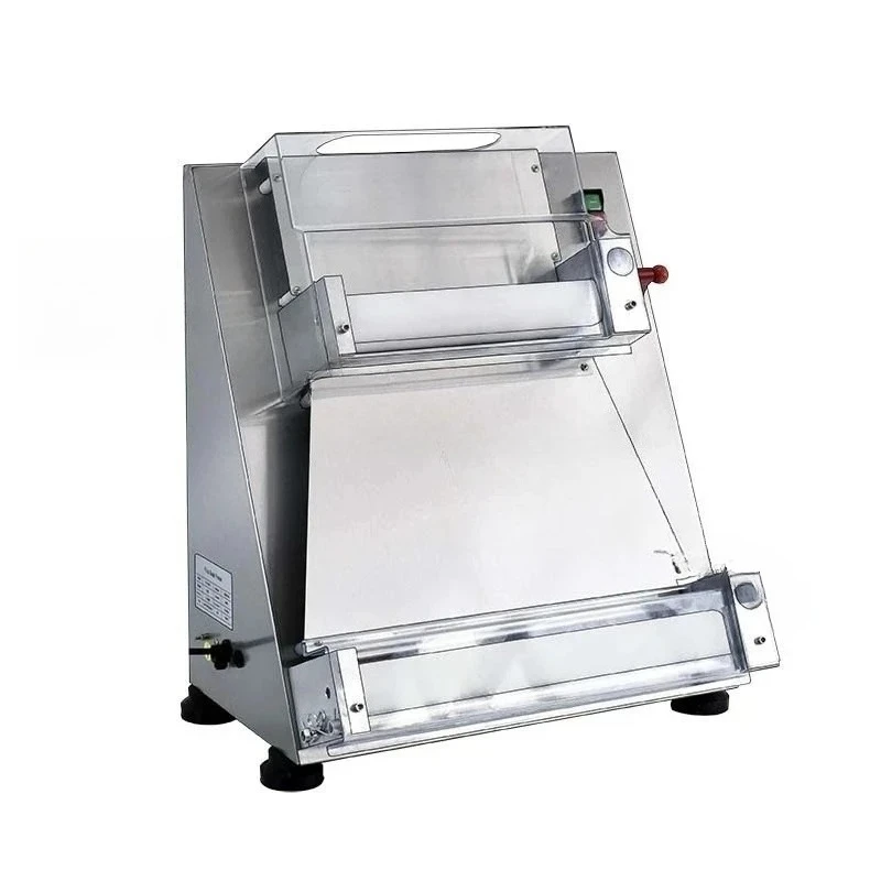 Commercial Stainless Steel Automatic Pizza Dough Press 10-40CM Adjustable Pizza Forming Machine