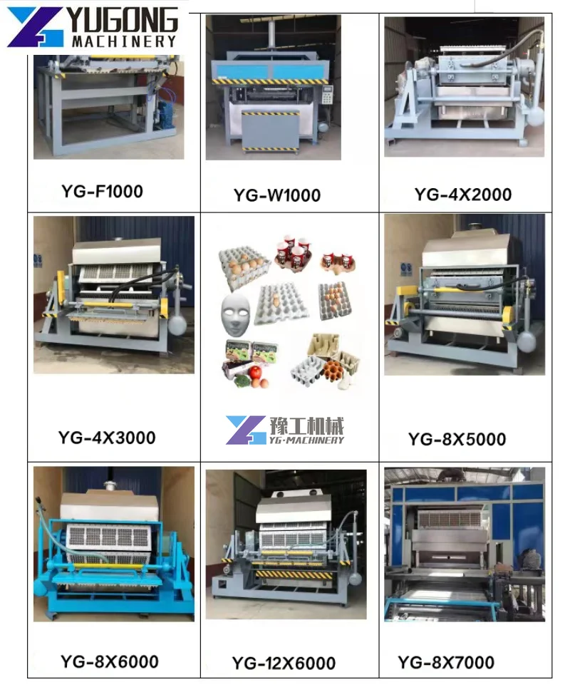 Alta Eficiência Fácil de Instalar e Manter Máquina De Bandeja De Ovos, Pequena Amplamente Utilizada no Mundo, Resíduos De Papel