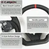 Lederlenkrad für BMW E90 3er E89 E84 E92 E93 E87 E82 E88 E91 E70 E71 E72 E53 2005-2012 Autolenkrad 6
