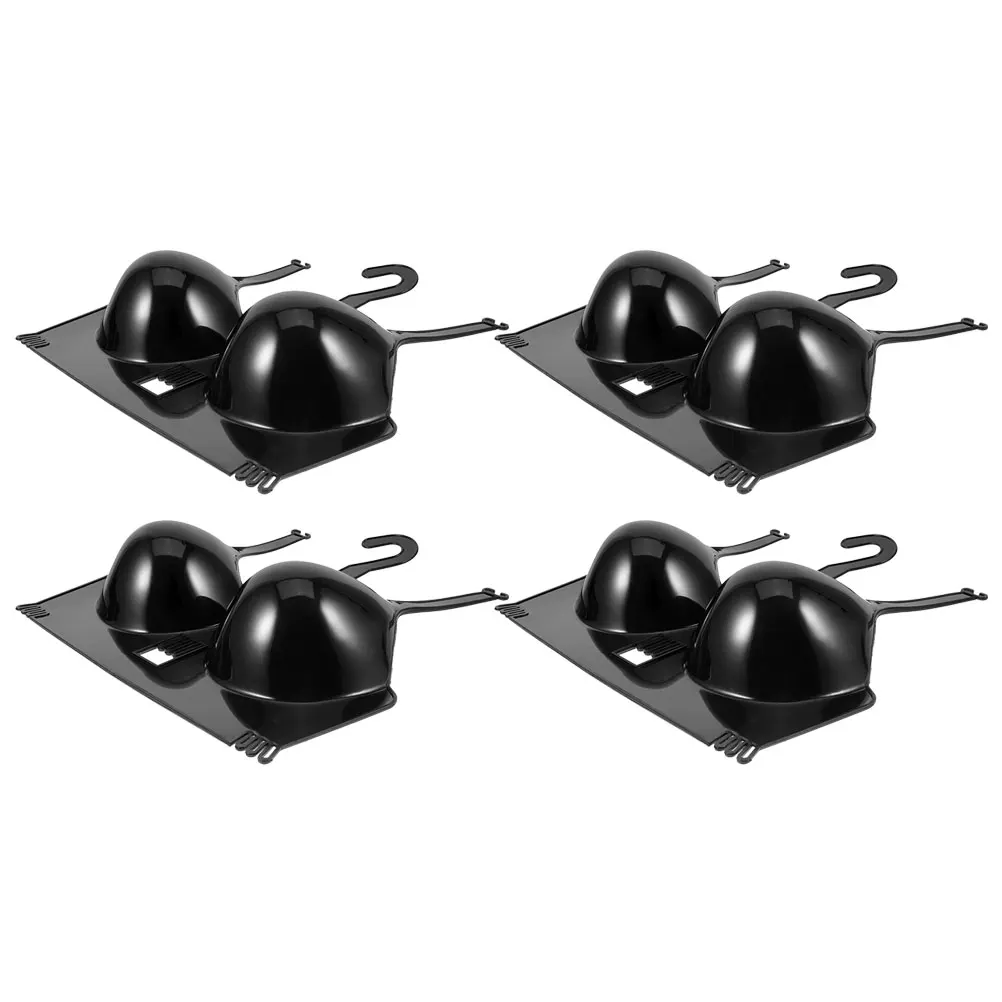 

4pcs Bra Model Rack Hangers Hanging Female Lightweight Portable Spacesaving Dress Form