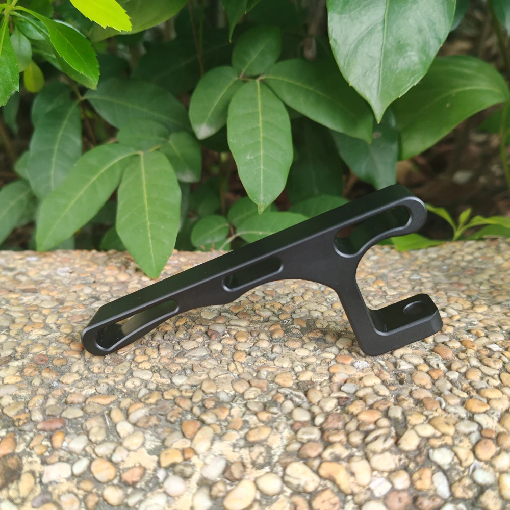 Convoy Flashlight Handle with 1/4 UNC Screw Aluminum Alloy for High Powerful Torch