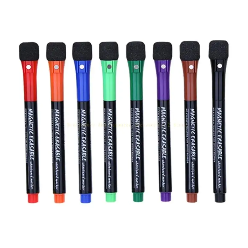 

8 Pcs Whiteboard Pen Wipe Clean Markers Whiteboard Markers for School