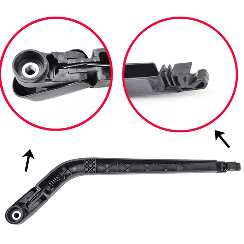 

4X Rear Windshield Wiper Arm Blade Set For Toyota Fortuner 2008-2017