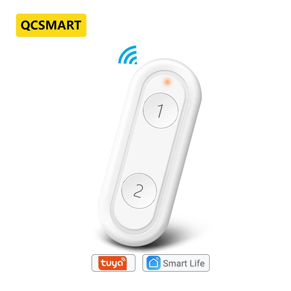 Tuya ZigBee 3.0 Wireless 2 Gang Remote Control Scene Switch works with Smart Life App Device Conbee 2 stick iobroker Jeedom