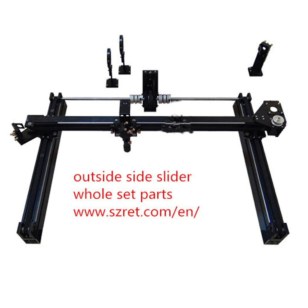 TLF 1400*800 XY Stag Полный комплект Tle Bed Plotting для DIY CO2 Гравер