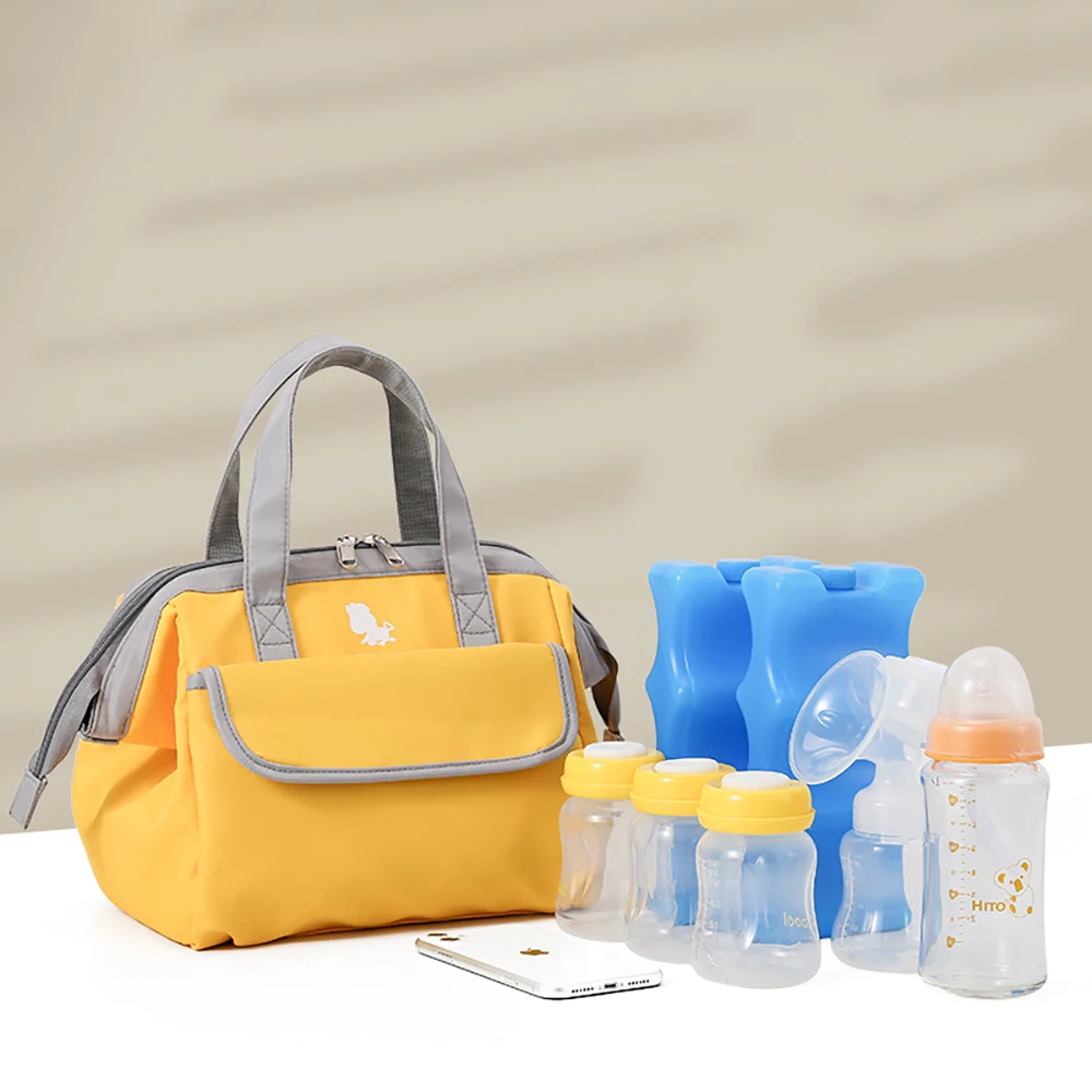New Multi-Functional Lunch Bag Ice Bag Waterproof Picnic Bag Breast Milk Bag Milk Preservation And Insulation Bag Anti-Leak