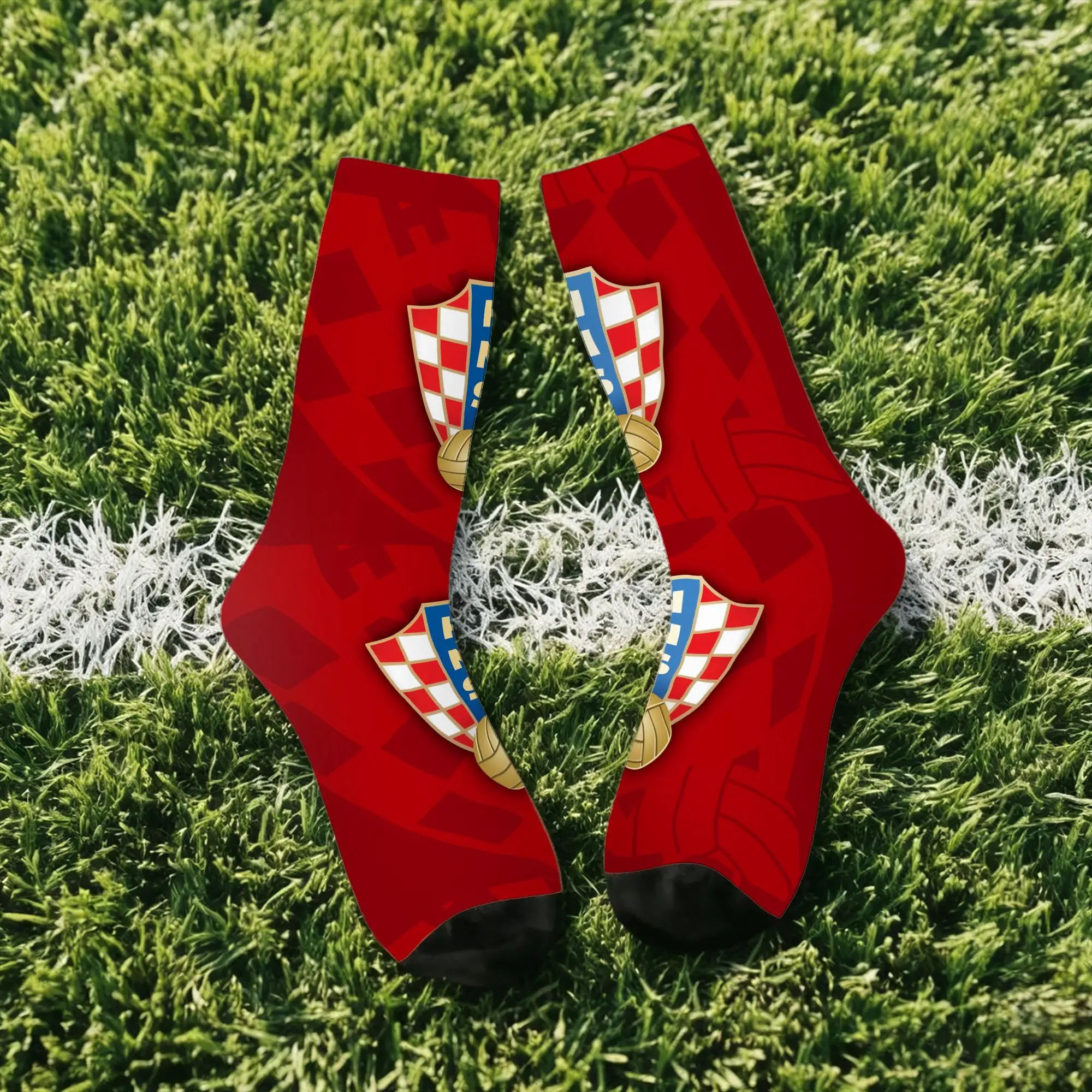 Hip Hop Retro Croatia Crazy Men's compression Socks Unisex  Harajuku Seamless Printed Funny Sock Match Day Essentials
