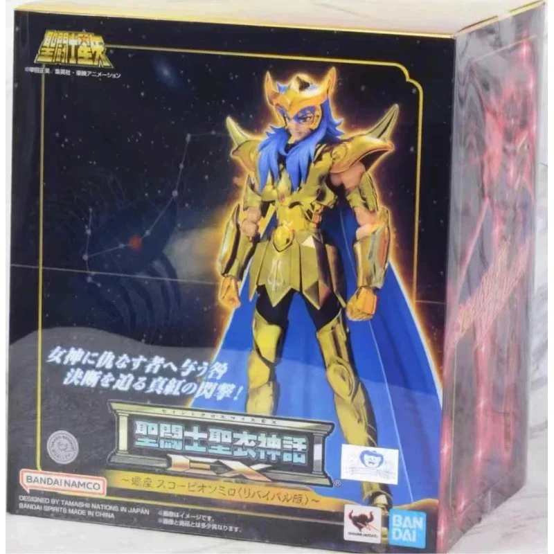 In Stock Original Bandai Saint Seiya EX Saint Cloth Myth Scorpio/Aquarius/Aries/Cancer/Goat/Pisces Revival Action Figure Toy