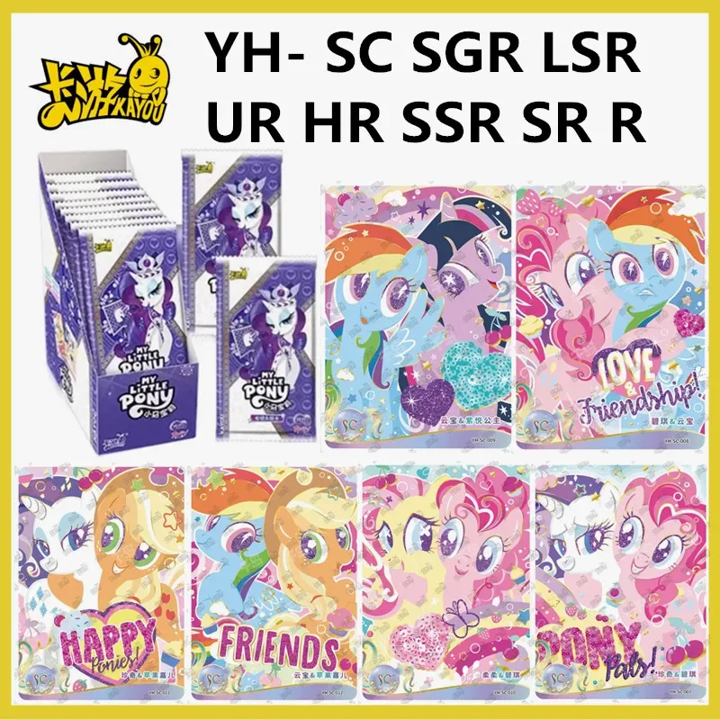 

Kayou My Little Pony Collection Card For Child Twilight Sparkle Cute And Fun Friendship Party SSR Limited Game Card Kids Gifts