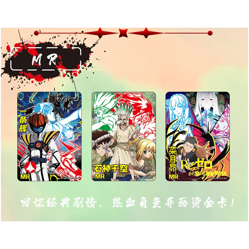 Fire Legend Card Rare PTR Card Male God Anime ONE PUNCH-MAN ZR Signature Card Anime Collection Cards Child Xmas Gifts Toys