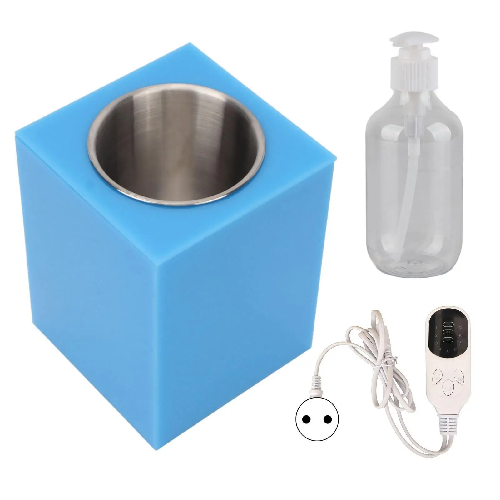 

Adjustable Temperature Massage Oil Heater Machine with Timer for Cream and Lotion Warmer 110250V