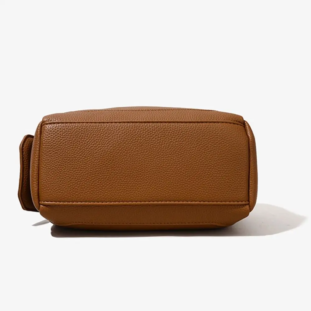 

Elegant Vintage Single Shoulder Bag Light Luxury PU Leather Tote Pillow Bag Top Handle Soft Women's Crossbody Bag Shopping