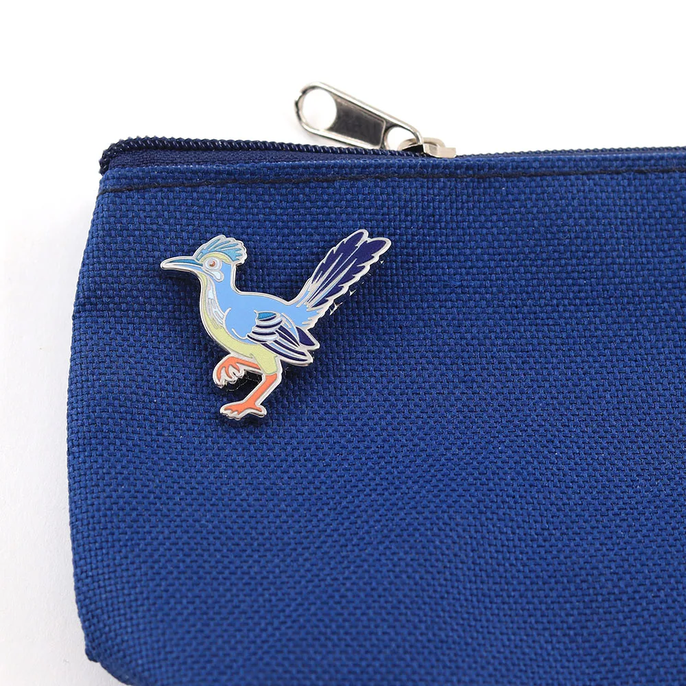 Lustige Cartoon Roadrunner Emaille-Pins Klassische Niedliche Laufende Vogel-Broschen Retro Anime Tier-Abzeichen Rucksack Anstecknadel Schmuck Geschenk – Detail 8