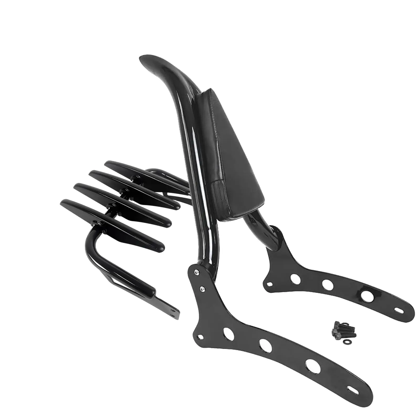 

Sissy Bar With Luggage Rack Backrest For Indian Scout 2015-2024, Scout Sixty 16-23, Scout Sixty ABS 19-20 [Not for Bobber/Rouge]