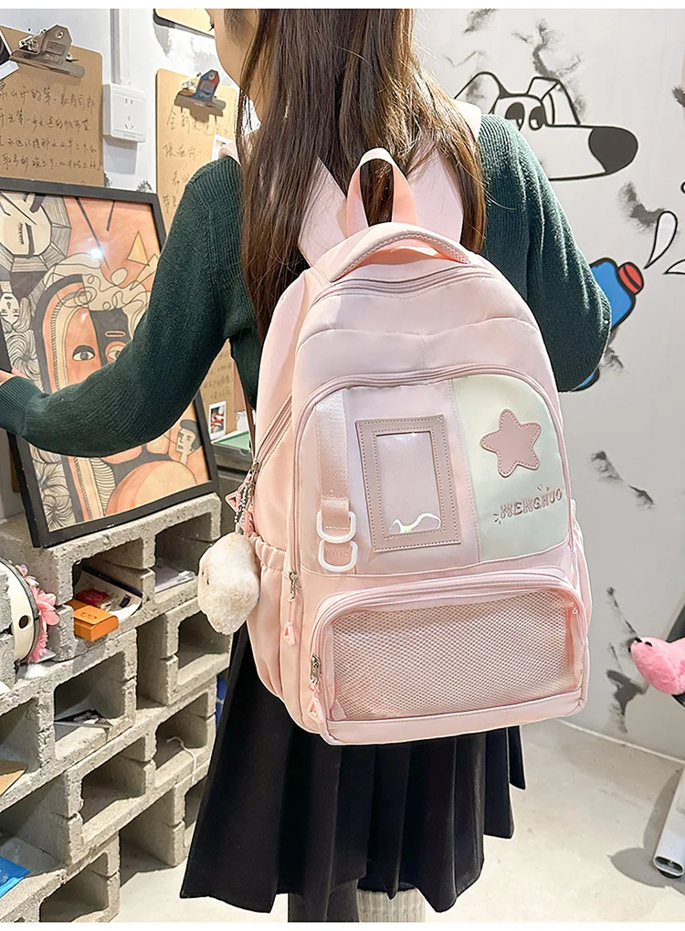 Kawaii Starry Preppy Harajuku Ita Backpack
