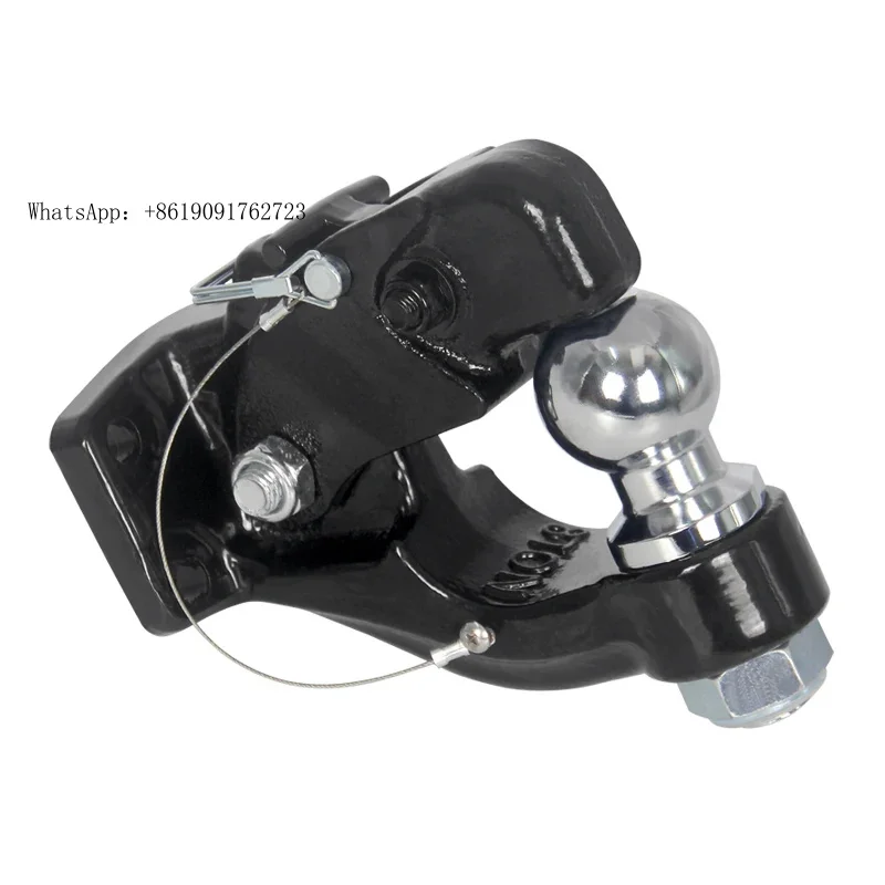 

ZAIQU Heavy Duty Steel 8Ton Forging Trailer Hitch With 50mm or 2" Ball Off-road Refit Parts Tow Hook Accessories