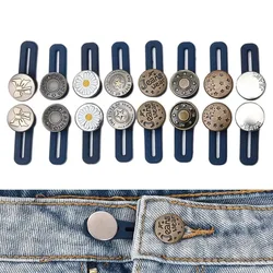 8pcs Button Extenders for Women Men Pants Jeans Waist Extender Button Pants Expander Buttons, Instant and Easy To Use